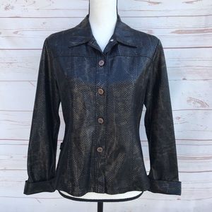 Snake print blazer by Amnesia Original